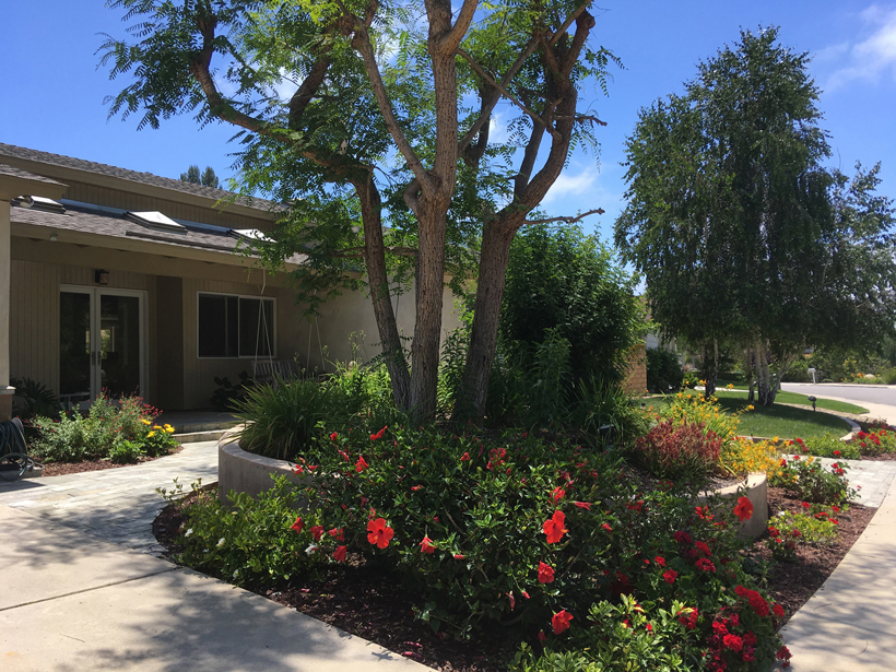 Entry Planter E, Green 2-Story Addition & Whole House Remodel, ENR architects, Granbury, TX 76049