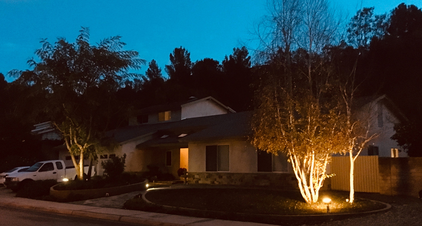 FrontYardNight, Green 2-Story Addition & Whole House Remodel, ENR architects, Granbury, TX 76049