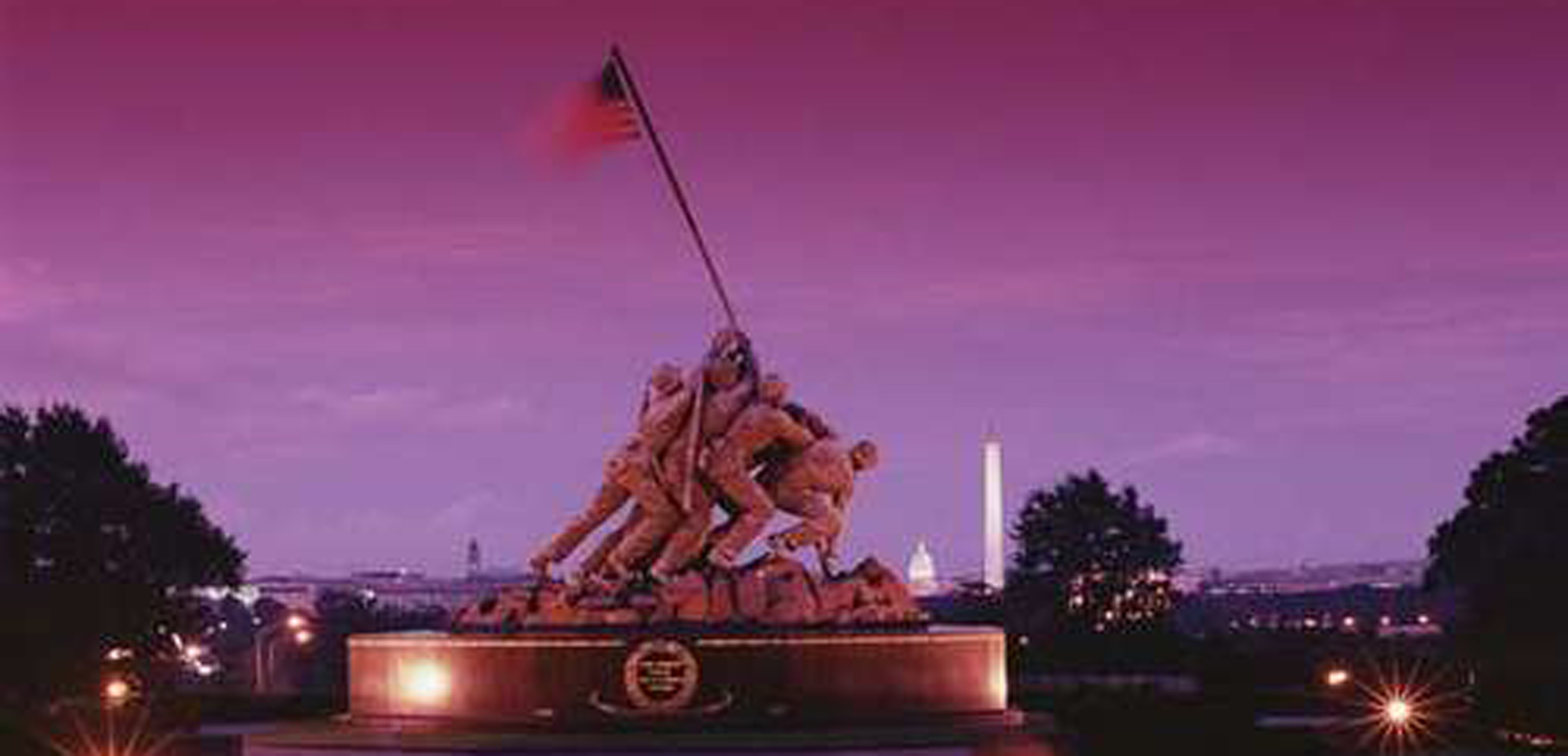 Marine Corps War Memorial, ENR architects, Arlington VA 22209