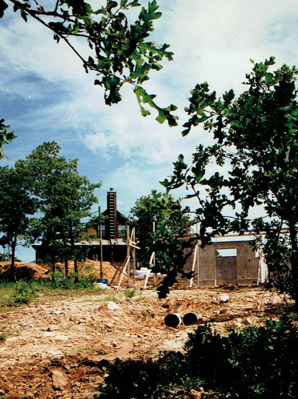 Ranch House, ENR architects with Frank D. Welch Associates, Montague County, TX 76255 - Foundation - Existing House S