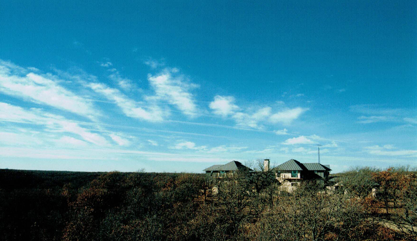 Ranch House, ENR architects with Frank D. Welch Associates, Montague County, TX 76255 - Tower View