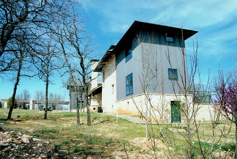 Ranch House, ENR architects with Frank D. Welch Associates, Montague County, TX 76255 - Elevation South West