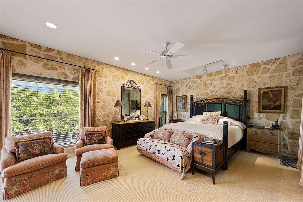 Ranch House, ENR architects with Frank D. Welch Associates, Montague County, TX 76255 - Master Bedroom