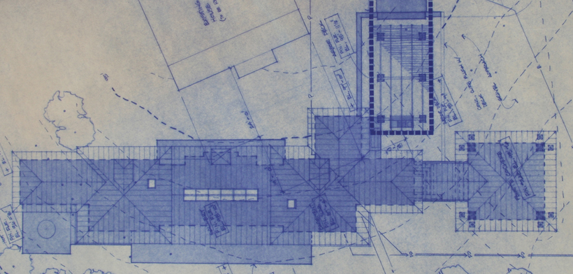 Ranch House, ENR architects with Frank D. Welch Associates, Montague County, TX 76255  - SITE PLAN