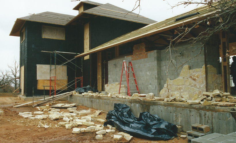 Ranch House, ENR architects with Frank D. Welch Associates, Montague County, TX 76255 - Stone Veneer