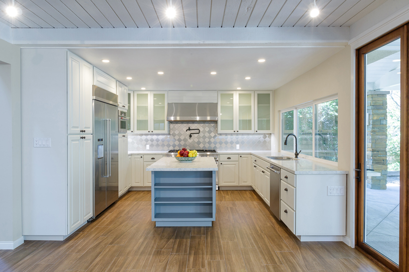 Kitchen, 2-Story Wholehouse Remodel, Covered Patio Addition & Landscape, ENR architects, Westlake Village, CA 91361